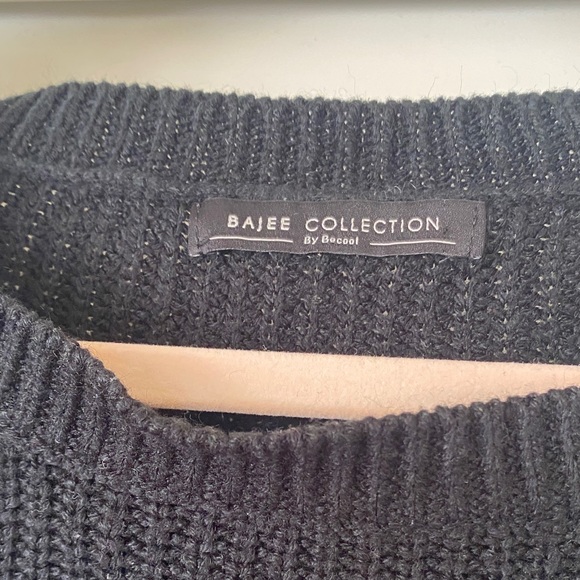 Black Knit Sweater - Picture 2 of 4